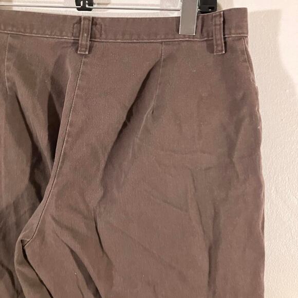 Vintage‎ Y2K Lee Brown Pants Stretch Riders Slacks - Picture 5 of 6